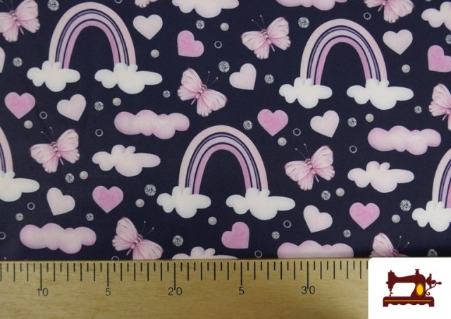 Comprar Softshell estampado Arcoiris