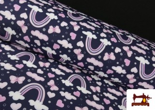 Softshell estampado Arcoiris