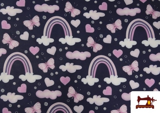 Comprar online Softshell estampado Arcoiris