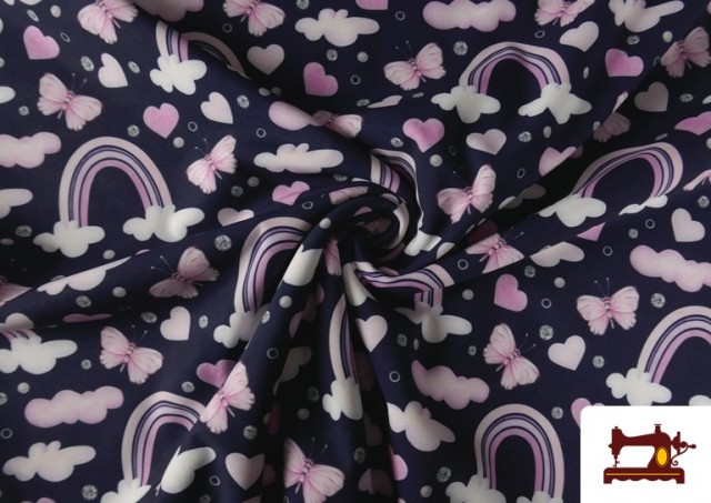 Softshell estampado Arcoiris