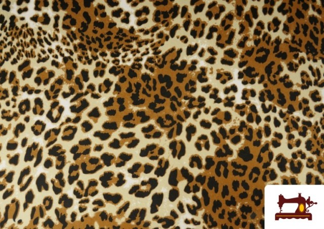 Venta de Tela de Licra Estampado Animal Leopardo