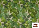 Comprar Tela de Loneta Tropical Verde