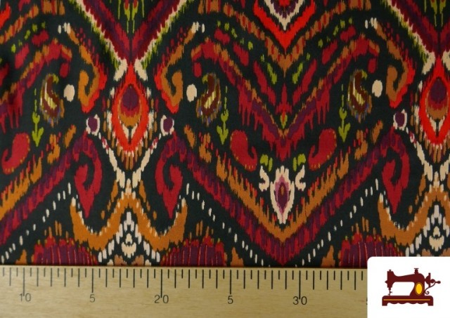 Comprar online Tela de Viscosa estampado Africano