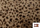 Venta de Tela de Pelo Animal Leopardo Peluche Suave