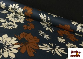 Tela de Tecnoseda Estampada Floral