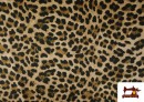 Venta online de Tela de Creppe de Leopardo