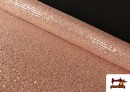 Tela de Lentejuelas para Vestuario color Rosa pálido