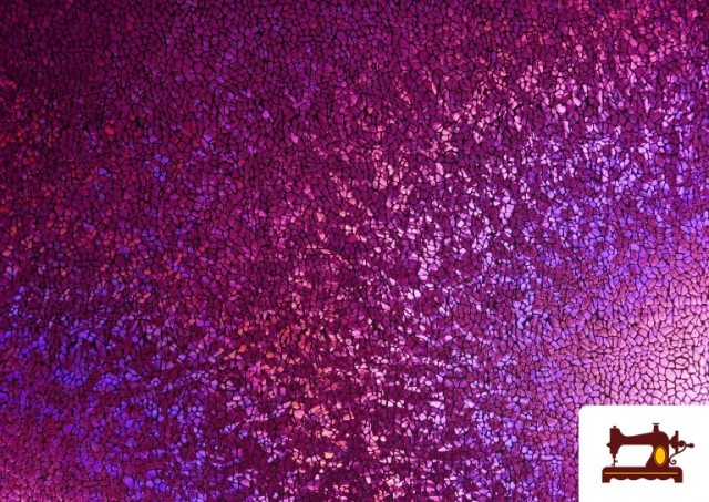 Venta de Tela de Lycra con Holograma de Colores color Rosa
