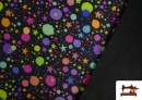 Comprar online Softshell estampado Estrellas Multicolor