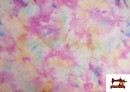 Venta de Softshell estampado Tie Dye Multicolor