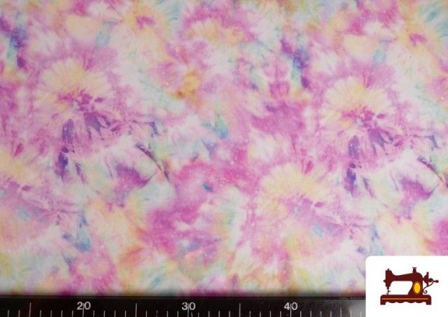 Venta online de Softshell estampado Tie Dye Multicolor