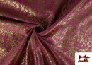 Venta de Tela de Jacquard Floral Fantasía Brillante Ancho Especial 280 cms color Rosa