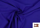 Tela Plana Stretch Economica - Pieza 50 Metros color Azulón
