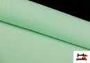 Tela Plana Stretch Economica - Pieza 50 Metros color Verde mint