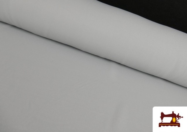 Comprar online Tela Plana Stretch Economica - Pieza 50 Metros color Gris claro