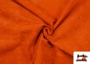 Comprar Tela de Antelina de Colores - Pieza de 25 Metros color Naranja