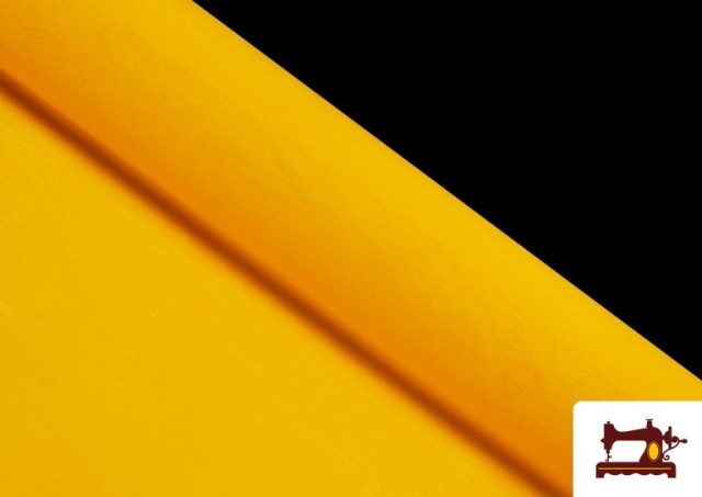 Tela de Antelina de Colores - Pieza de 25 Metros color Amarillo