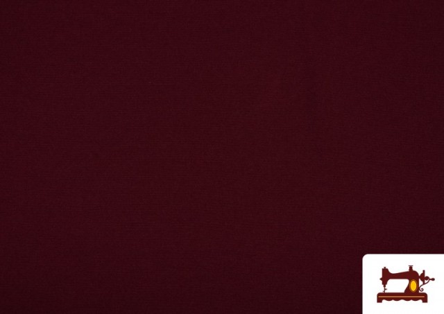 Comprar online Tela Barata de Colores Stretch Ancho Especial 280 cm - Pieza de 25 Metros color Granate