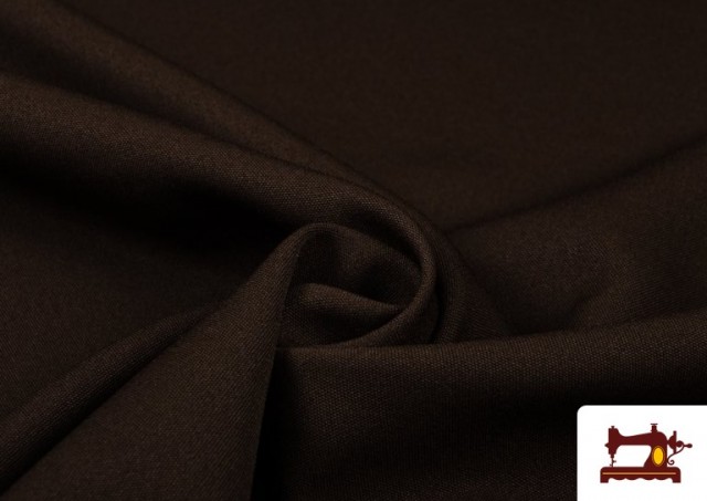 Venta online de Tela Barata de Colores Stretch Ancho Especial 280 cm - Pieza de 25 Metros color Marrón