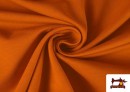 Tela de Sudadera de Colores - Pieza 15 Metros color Naranja