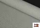 Tela de Tapicería de Gobelino Topitos color Gris