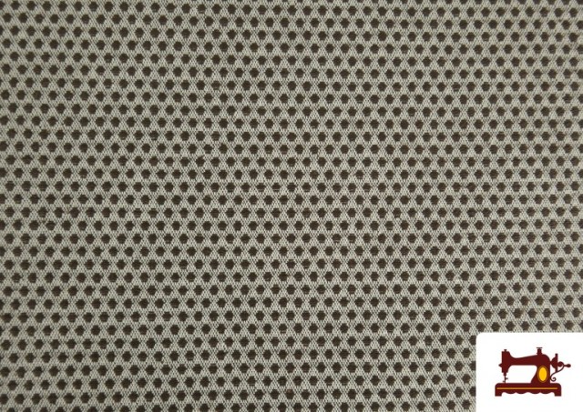 Comprar Tela de Tapicería de Gobelino Topitos color Marrón