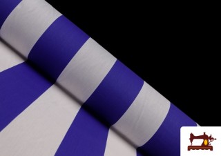Tela Bandera Blanca y Azul - Blanquiazul - Rollo de 50 Metros Tela Bandera Blanca y Azul - Blanquiazul - Rollo de 50 Metros
