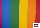 Pieza de Bandera LGBT+ Gay Arcoiris - Rollo 50 Metros