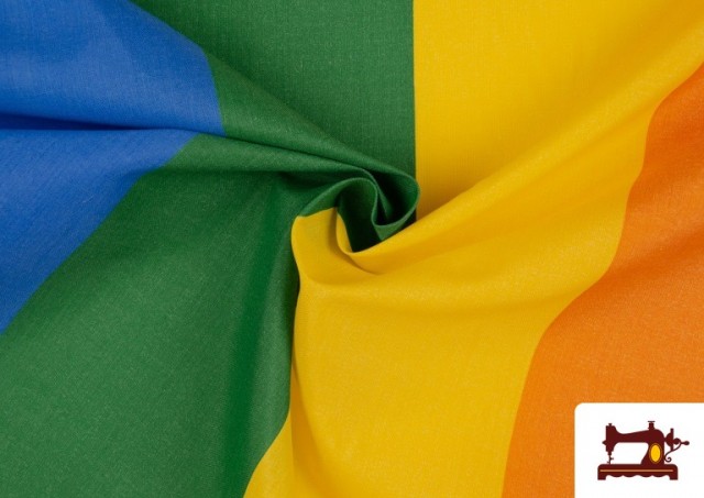 Venta online de Pieza de Bandera LGBT+ Gay Arcoiris - Rollo 50 Metros