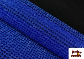 Comprar Tela de Lentejuelas - Pieza 25 Metros color Azulón Comprar Tela de Lentejuelas - Pieza 25 Metros color Azulón