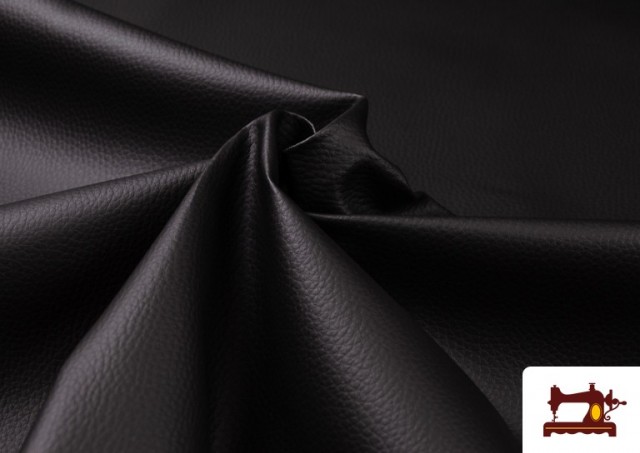 Comprar online Tela Polipiel Colores - Pieza 20 Metros color Negro