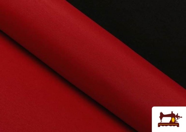 Comprar online Tela de Loneta de Colores - Pieza 10 Metros color Rojo