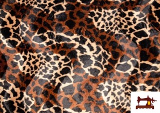 Comprar Tela Disfraz de pelo corto Troglodita - Pieza de 25 Metros