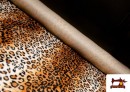 Comprar online Tela de Leopardo para Disfraces y para Tapizar - Pieza 25 Metros color Tostado