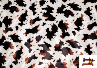 Venta de Tela Estampado de Potro Pelo Corto - Pieza 25 Metros