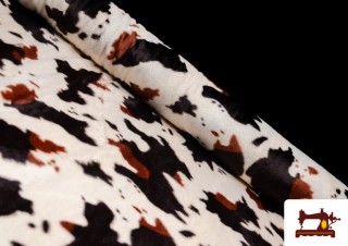 Tela Estampado de Potro Pelo Corto - Pieza 25 Metros