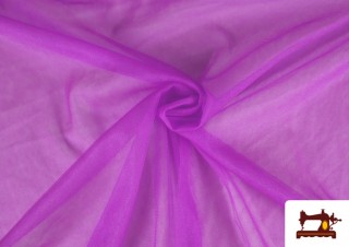 Tela de Gasa Carnaval Fantasía Sparling  - Pieza de 35 Metros color Buganvilla