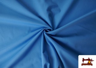 Tela de Sabana de Colores color Azul turquesa