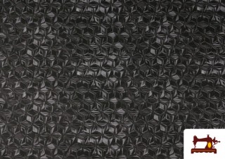 Comprar Softshell estampado Imitación Acolchado Negro