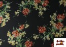 Comprar Tela de Crepe Floral Clásico para Vestuario