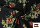 Comprar online Tela de Crepe Floral Clásico para Vestuario