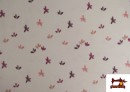 Venta de Tela de Punto de Camiseta Floral Infantil