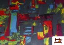 Comprar Tela de Punto Roma Estampado Abstracto Multicolor