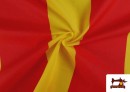 Comprar online Tela Bandera Catalana, Senyera 150 cm Ancho - Rollo 15 Metros