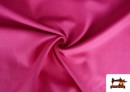 Venta online de Tela de Hilo de Lino Poliéster color Rosa