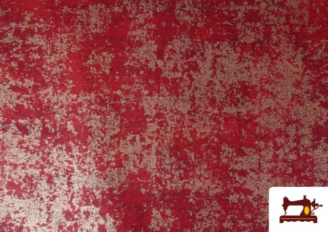 Venta de Tela de Decoración de Navidad Oro Viejo Brillante Ancho 280cm