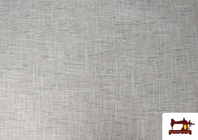 Comprar Tela para Cortinas Simil Lino color Gris