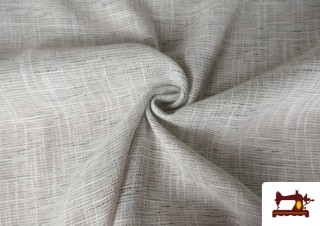 Venta de Tela para Cortinas Simil Lino color Gris Venta de Tela para Cortinas Simil Lino color Gris