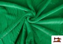 Venta online de Tela de Pelo Corto Suave de Colores color Verde