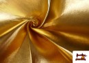 Comprar online Tela de Foam con Espuma de Colores Metalizada color Dorado